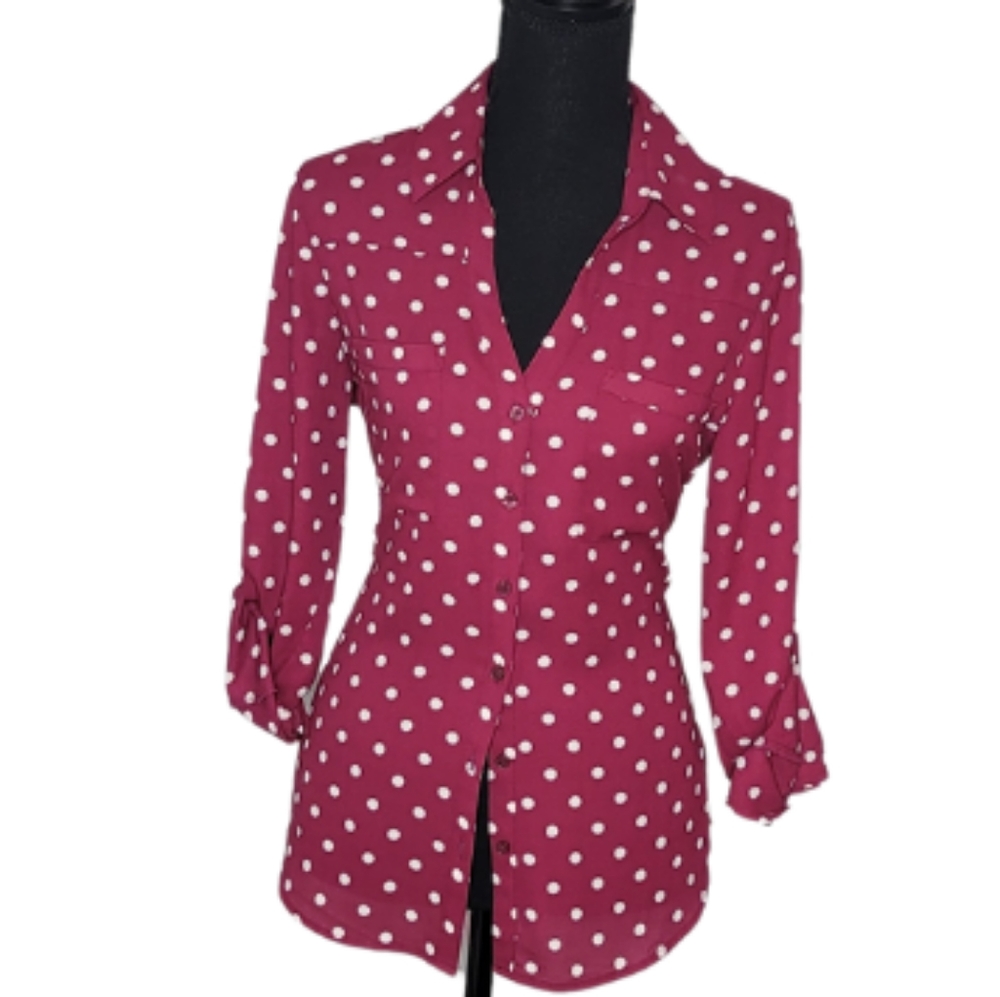 Express Womens Button Up Blouse